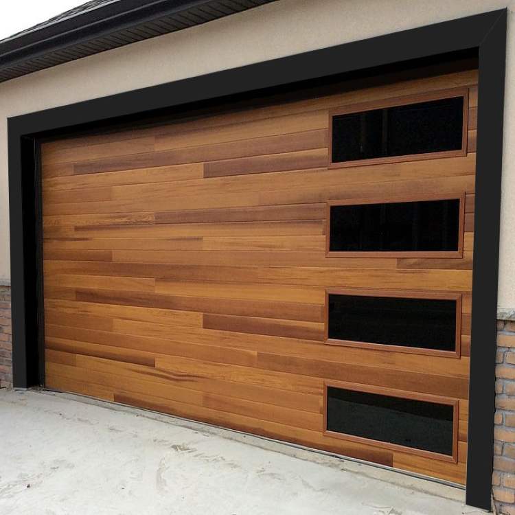 Modern High Quality Automatic Galvanized Steel Garage Door