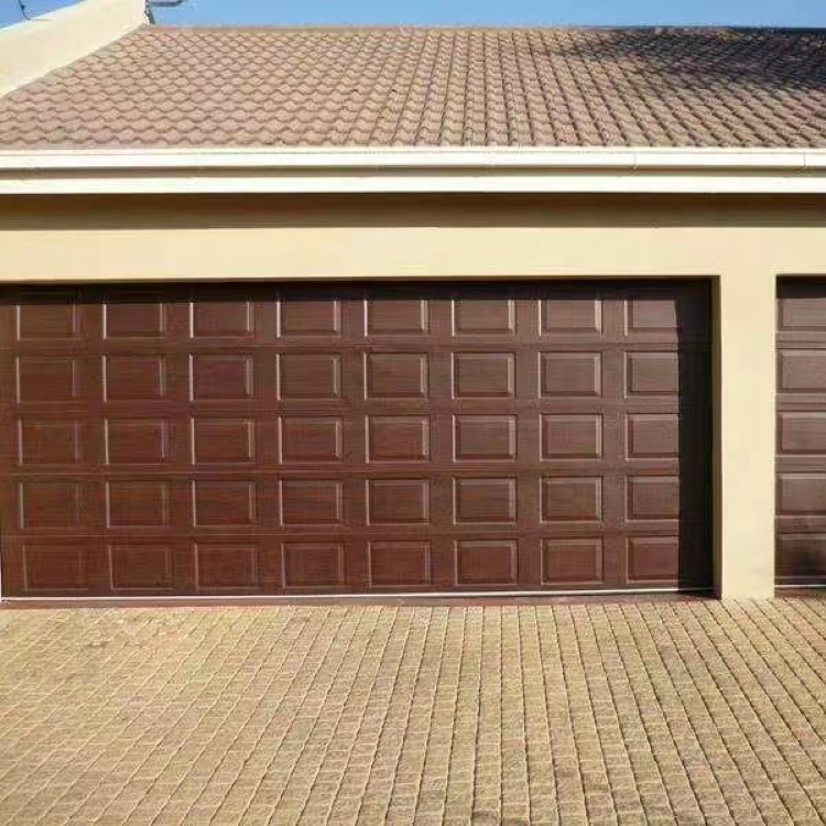 Automatic Infrared Safety Folding Sectional Panel Galvanized Steel Sandwich Garage Doors Cheap Price