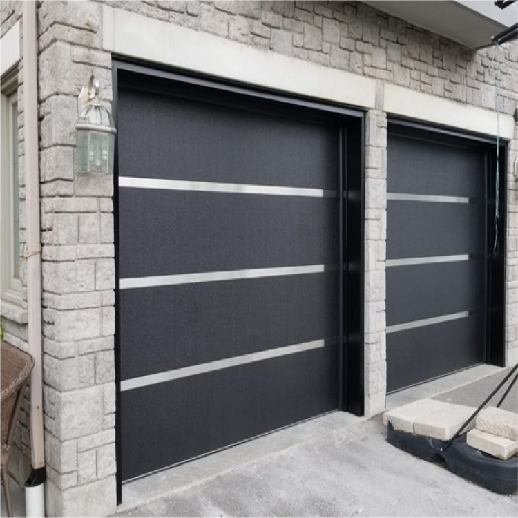 Professional manufacturers custom steel size cheap industrial sectional garage door