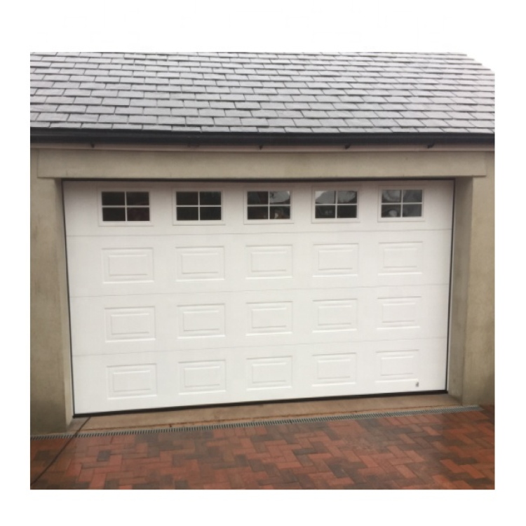 Wholesale Residential Use Automatic Galvanized Steel Garage Door
