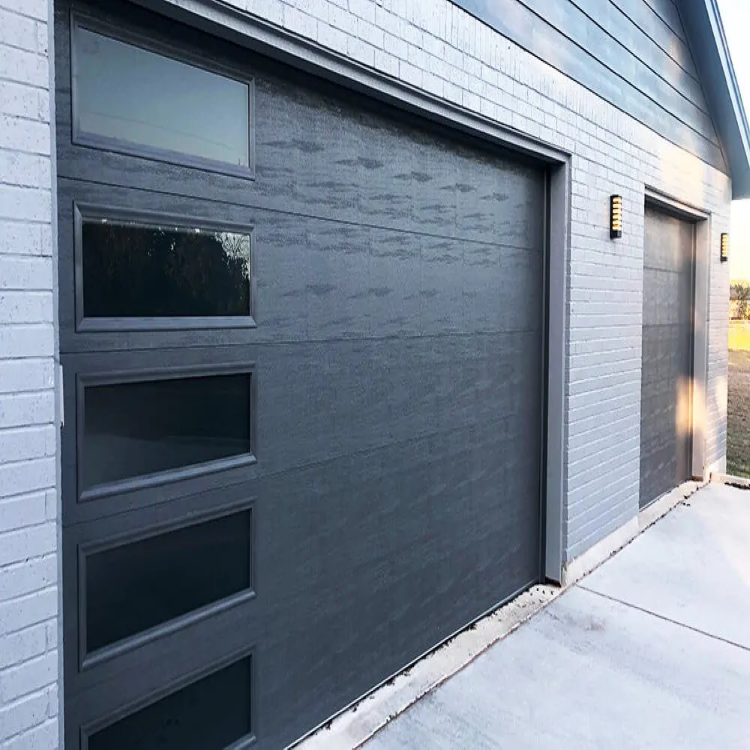 Factory Direct Sale Automatic Size 8x7 Steel Pull Up Garage Doors