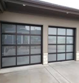 Contemporary Aluminum Garage Doors