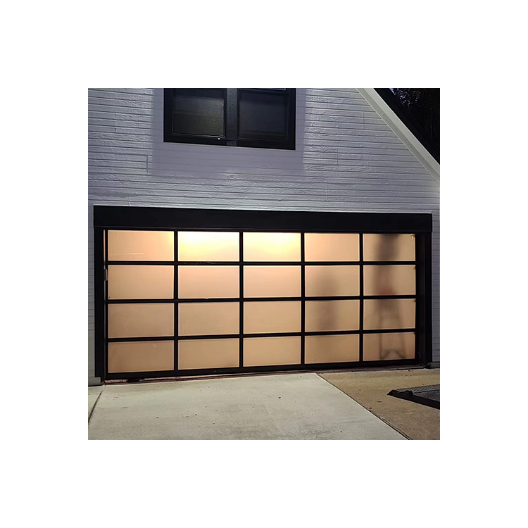 Aluminum garage doors