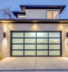 Aluminum garage doors