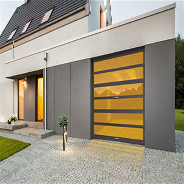 Modern aluminum doors with professional production