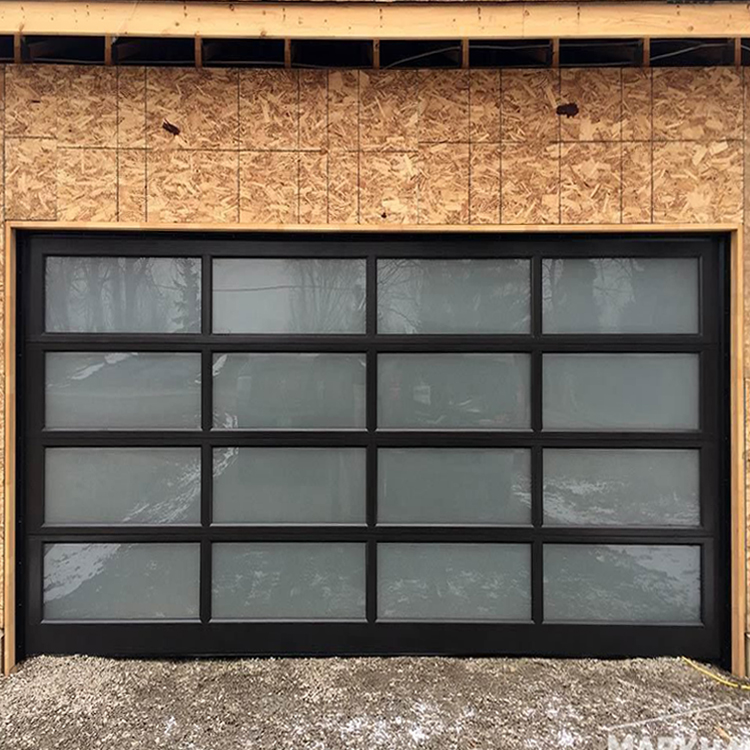 Full View Aluminum Glass Garage Door