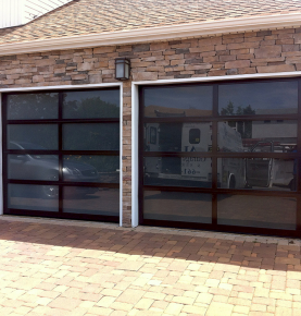 Full View Aluminum Glass Garage Door