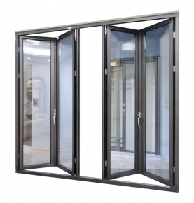 Aluminum Bi-Folding Door by Euro-Wall