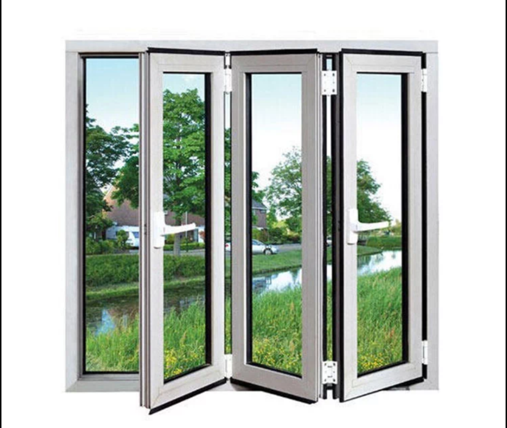 Aluminum Glass Folding Sliding Doors