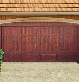 USA Market Wood Garage Door