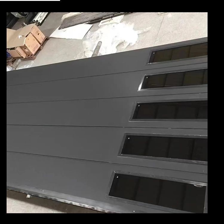 Finger Protectional Insulated Steel Mechine Automatic Triple Panel Garage Door