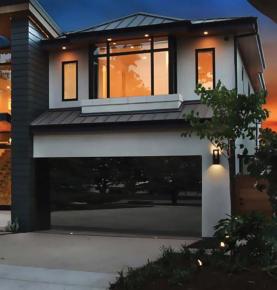 Aluminum Full-View Frameless Garage Doors