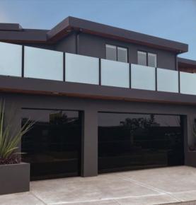 All Glass Frameless Garage Doors