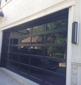 Full View Aluminum Glass Garage Doors Made From China Manufacturer