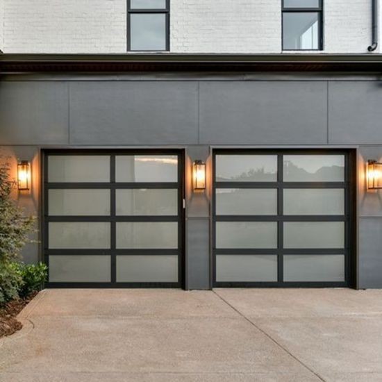 8x7 Full-View Aluminum Garage Door Ideas in 2023