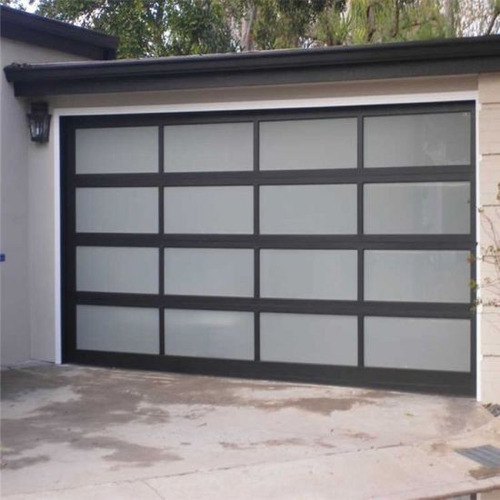 CHI 3297 R Insulated Full View Aluminium Glass Garage Door