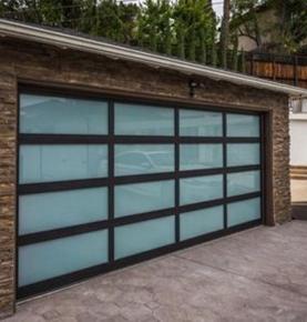 New Ultra Modern Glass Garage Door with Wholesale Price