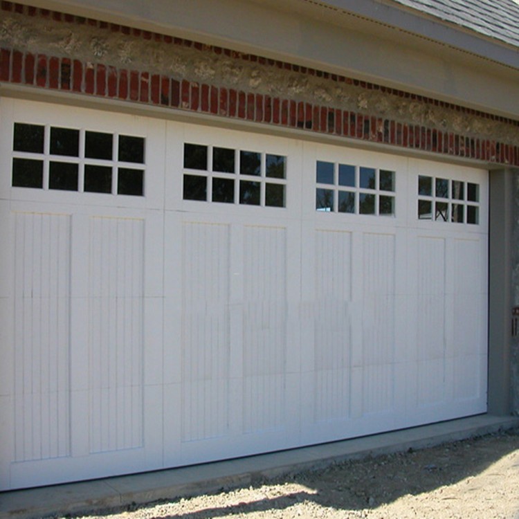 Stain Grade Custom Wood Garage Doors