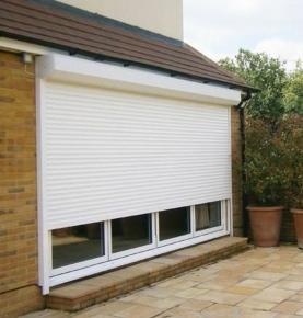 Aluminium Security Electric Rolling External Safely Roller Shutter Doors For Residential