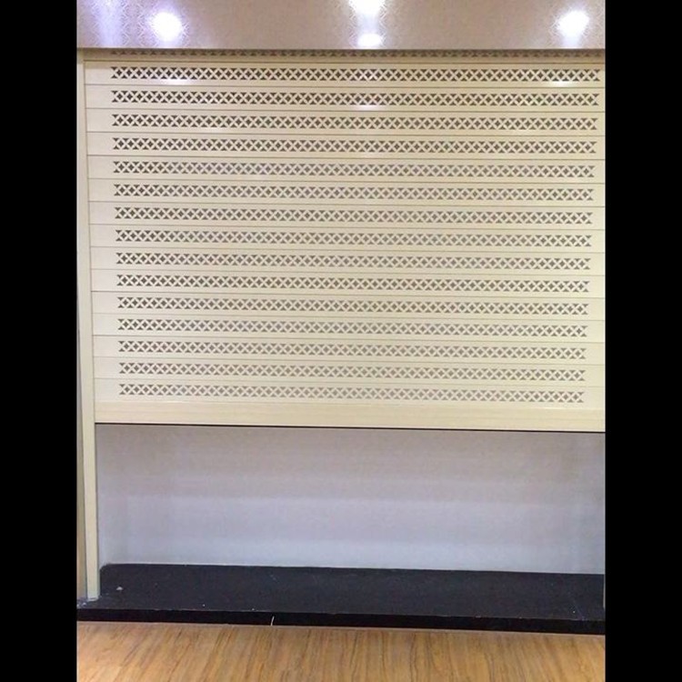 Stylish Wholesale Roller Shutter Perforated For Privacy