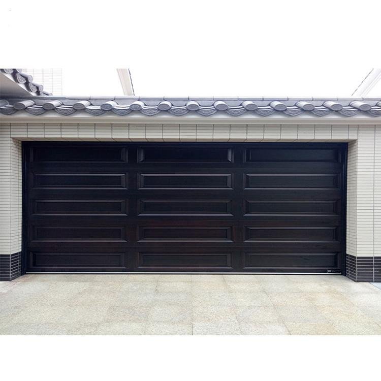 American Modern 9x7 Residential Overhead Insulated Sectional Flap Aluminum Alloy Garage Doors
