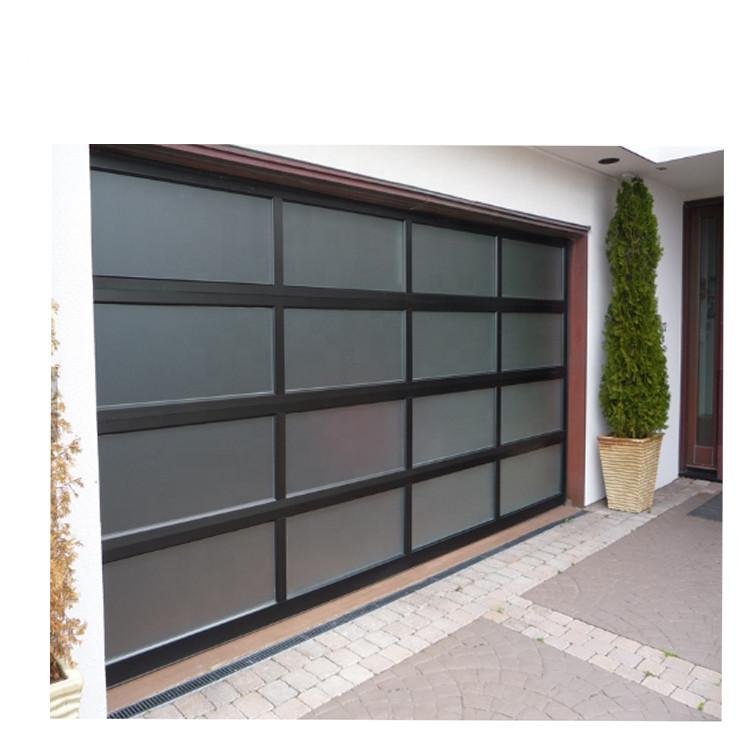 aluminum full view glass garage door 16