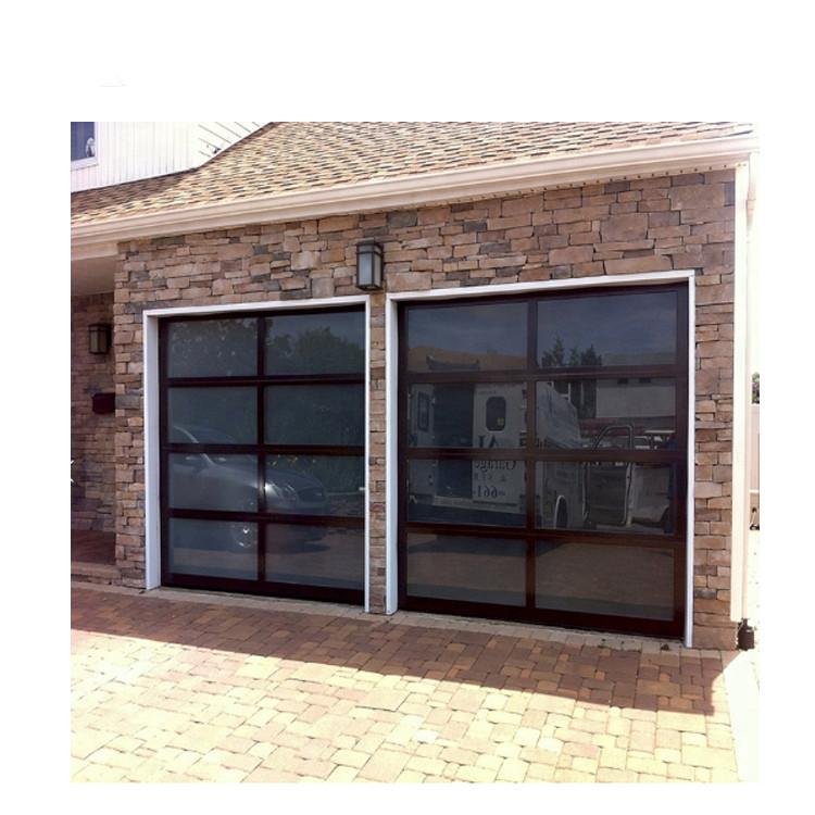 aluminum full view glass garage door 19