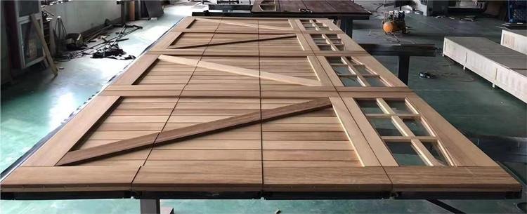 solid wood garage door 14