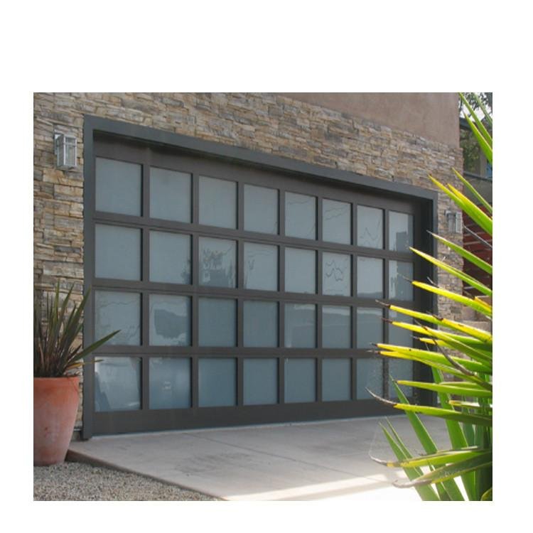 aluminum full view glass garage door 15