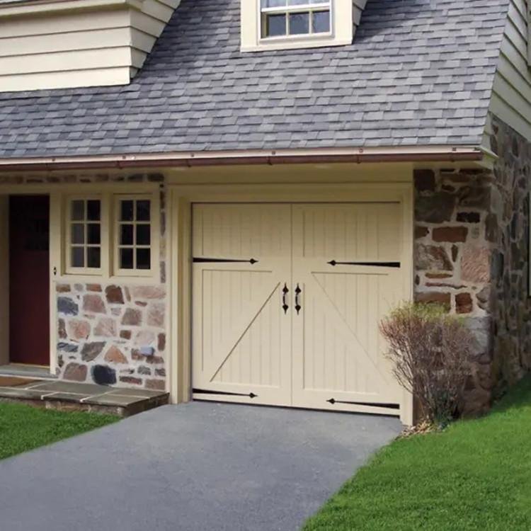 solid wood garage door 16