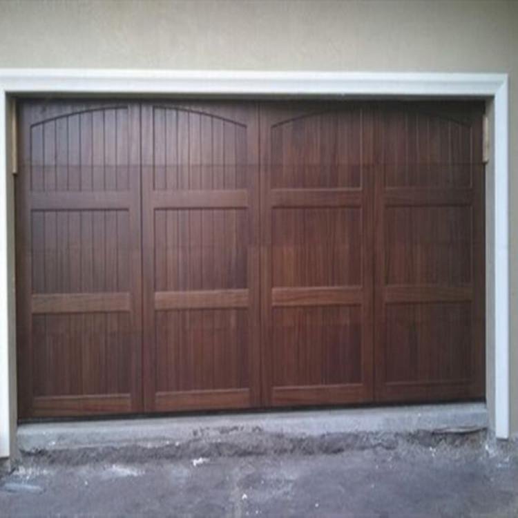 solid wood garage door 4