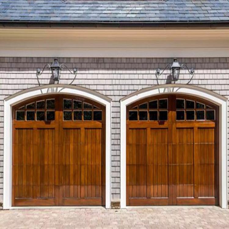 solid wood garage door 6