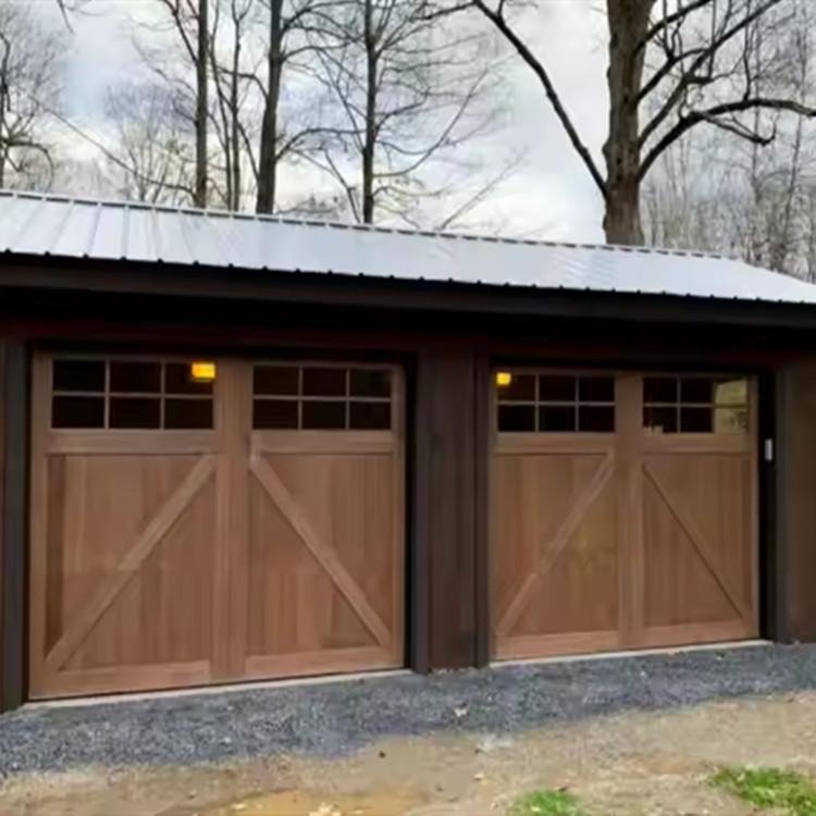 solid wood garage door 13
