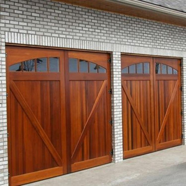 solid wood garage door 5